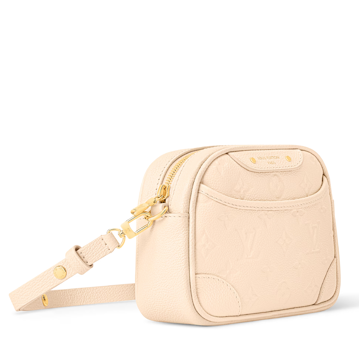 Louis Vuitton Tiny Camera Crossbody Bag – Creme