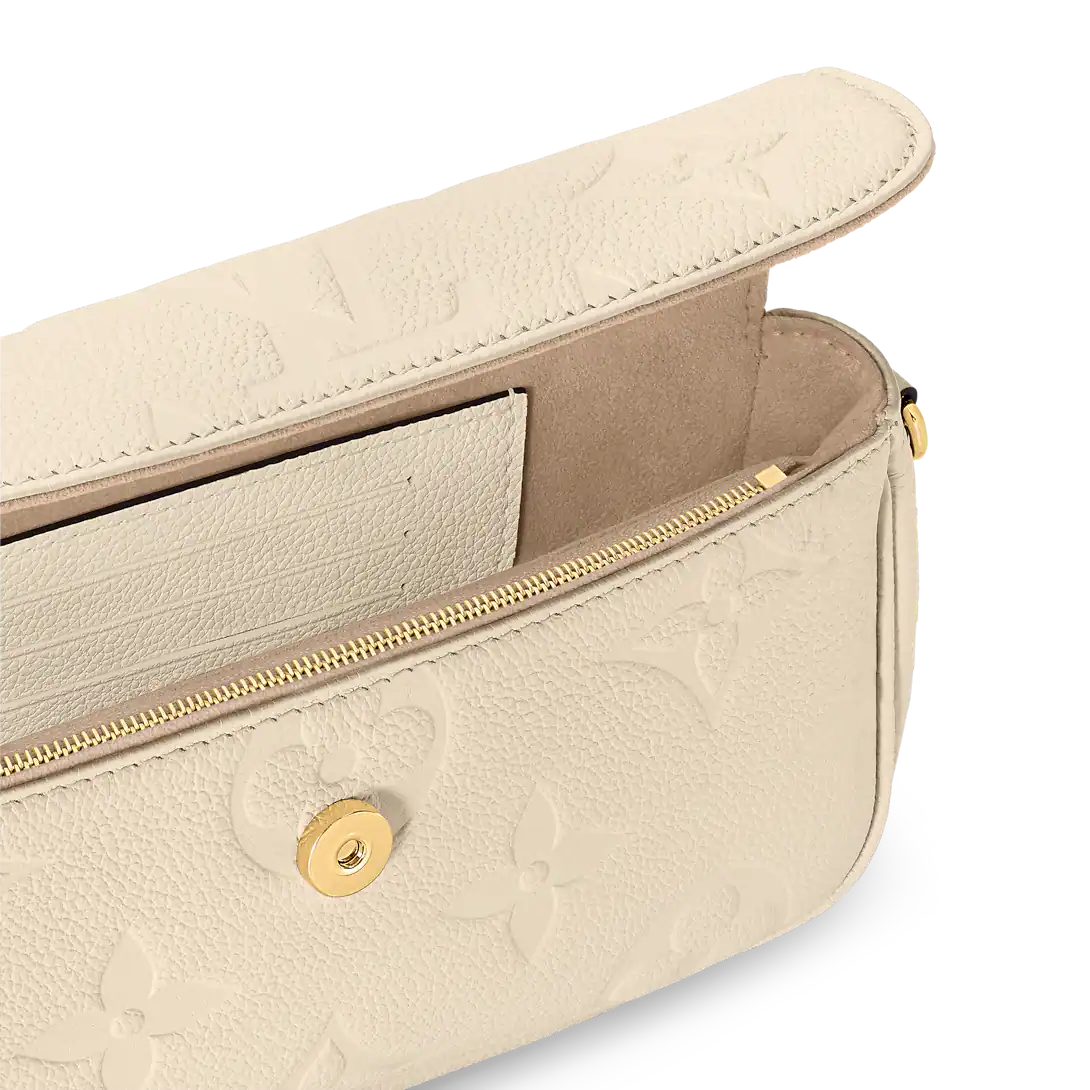 Louis Vuitton Wallet On Chain Ivy Shoulder Bag - Creme