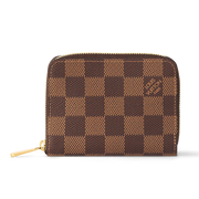 Louis Vuitton Damier Ebene Zippy Coin Purse - Brown