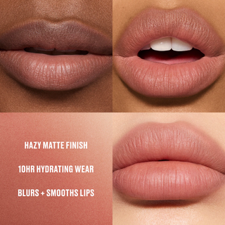MAC Powder Kiss Soft Focus 10HR Longwear Hazy Matte Lipstick - Taken