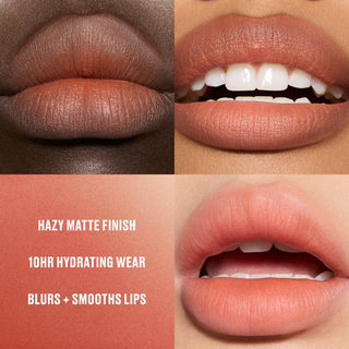 MAC Powder Kiss Soft Focus 10HR Longwear Hazy Matte Lipstick - Moving On Up