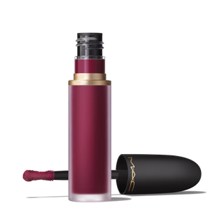 Mac Powder Kiss Lip and Cheek Matte Liquid Mousse - Burning Love