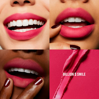 MAC Powder Kiss Lip and Cheek Mousse - Billion $ Smile