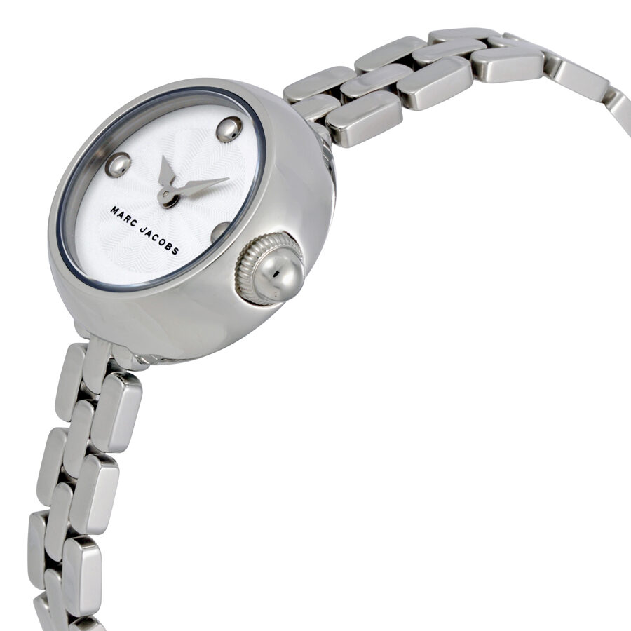 Marc Jacobs Courtney Silver Dial Silver Steel Strap Watch for Women - MJ3456