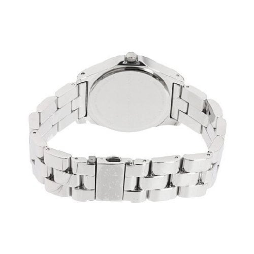 Marc Jacobs Blade Black Dial Silver Steel Strap Watch for Women - MBM3058