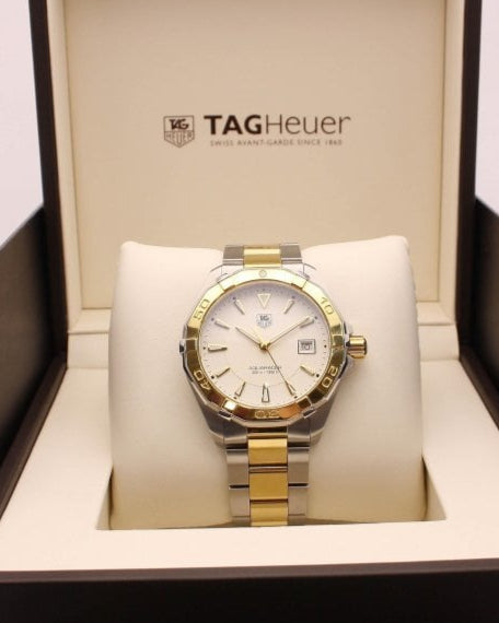 Tag Heuer Aquaracer White Dial Watch for Men - WAY1120.BB0930