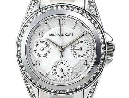 Michael Kors Blair Silver Dial SIlver Steel Strap Watch for Women - MK5612