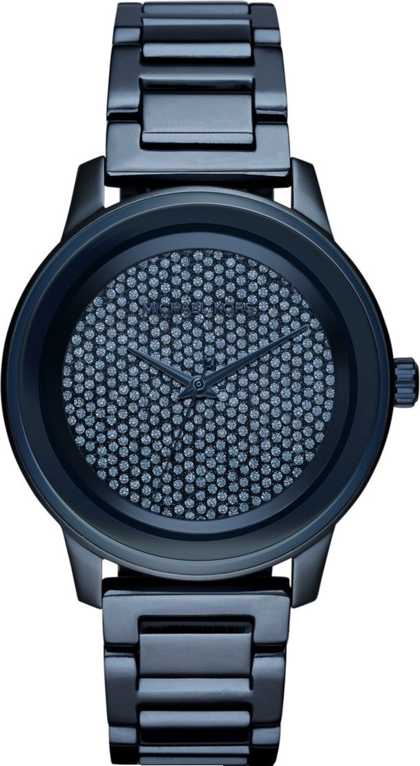 Michael Kors Kinley Blue Dial Blue Steel Strap Watch for Women - MK6246