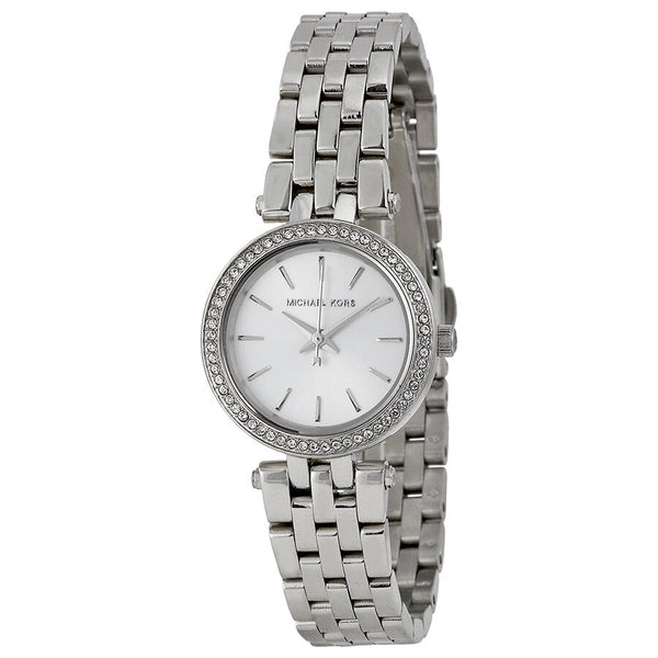 Michael Kors Darci Silver Dial Silver Steel Strap Watch for Women - MK3294