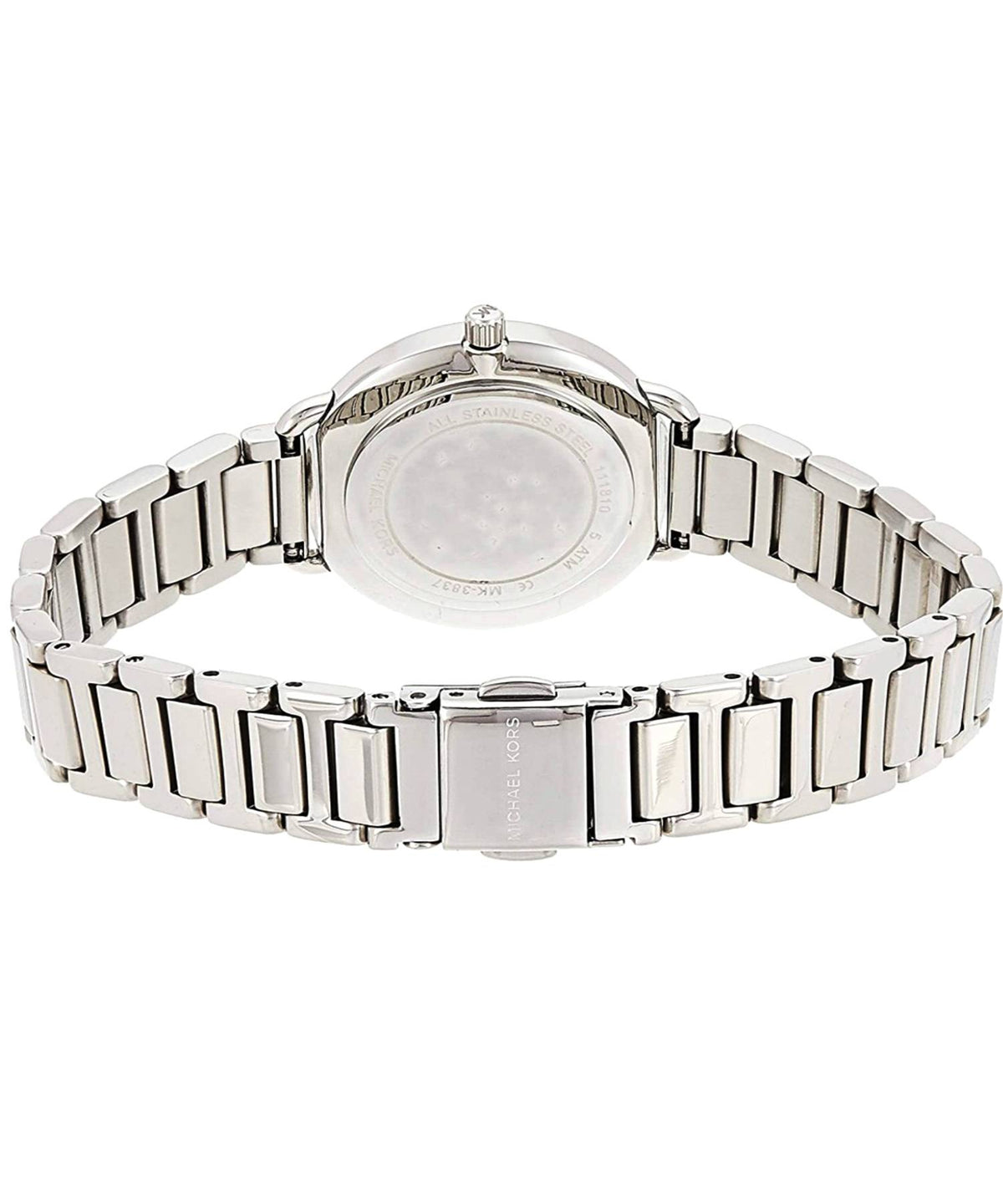 Michael Kors Portia Quartz Silver Dial Silver Steel Strap Watch For Women - MK3837