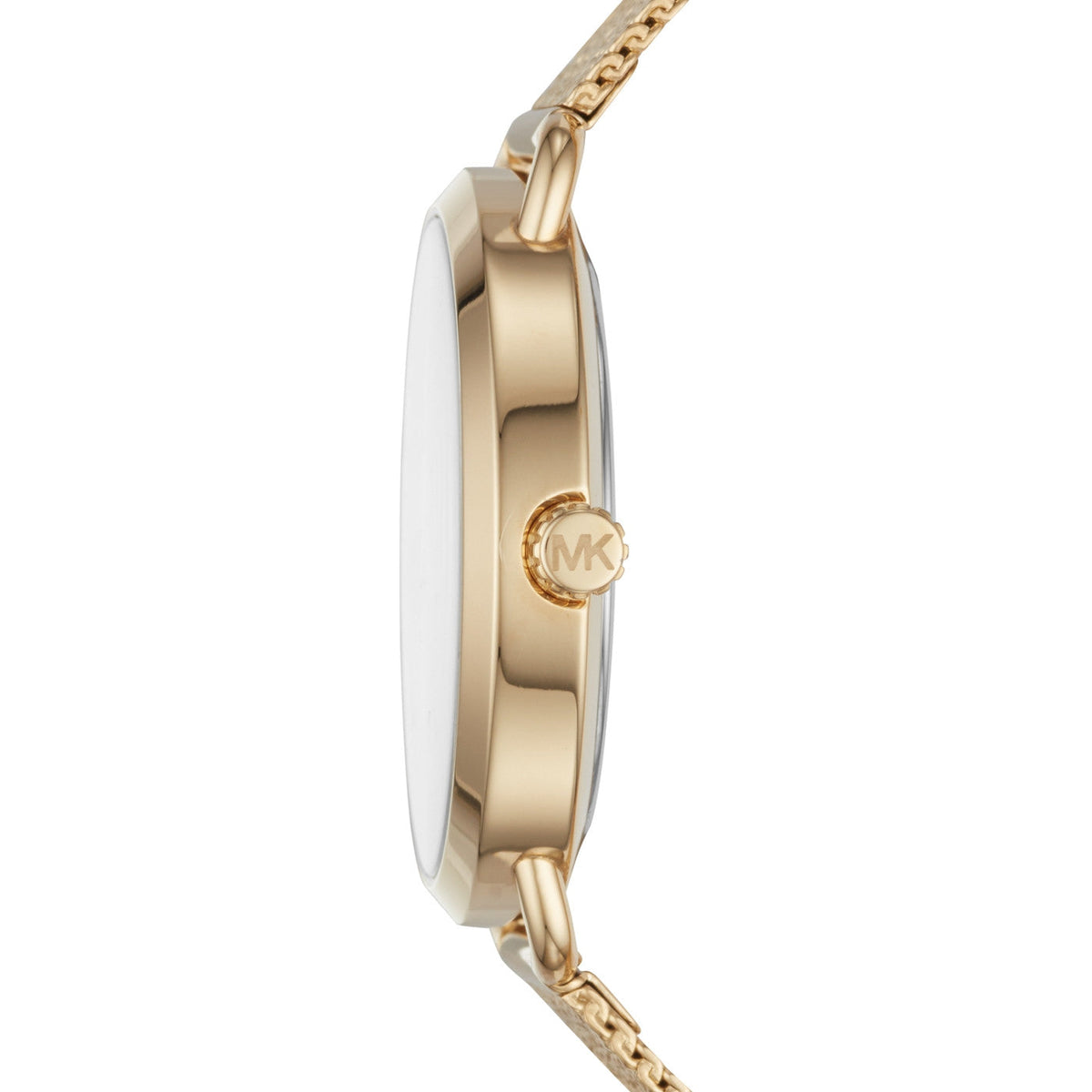 Michael Kors Portia Gold Dial Gold Mesh Bracelet Watch for Women - MK3844
