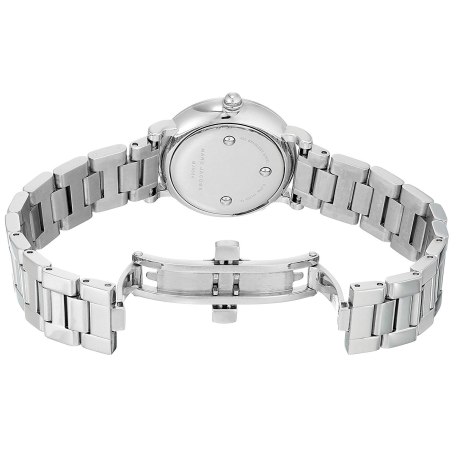 Marc Jacobs Roxy Pink Dial Silver Steel Strap Watch for Women - MJ3554