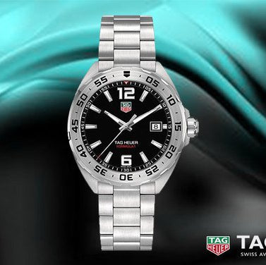 Tag Heuer Formula 1 Quartz Black Dial Watch For Men - WAZ1112.BA0875