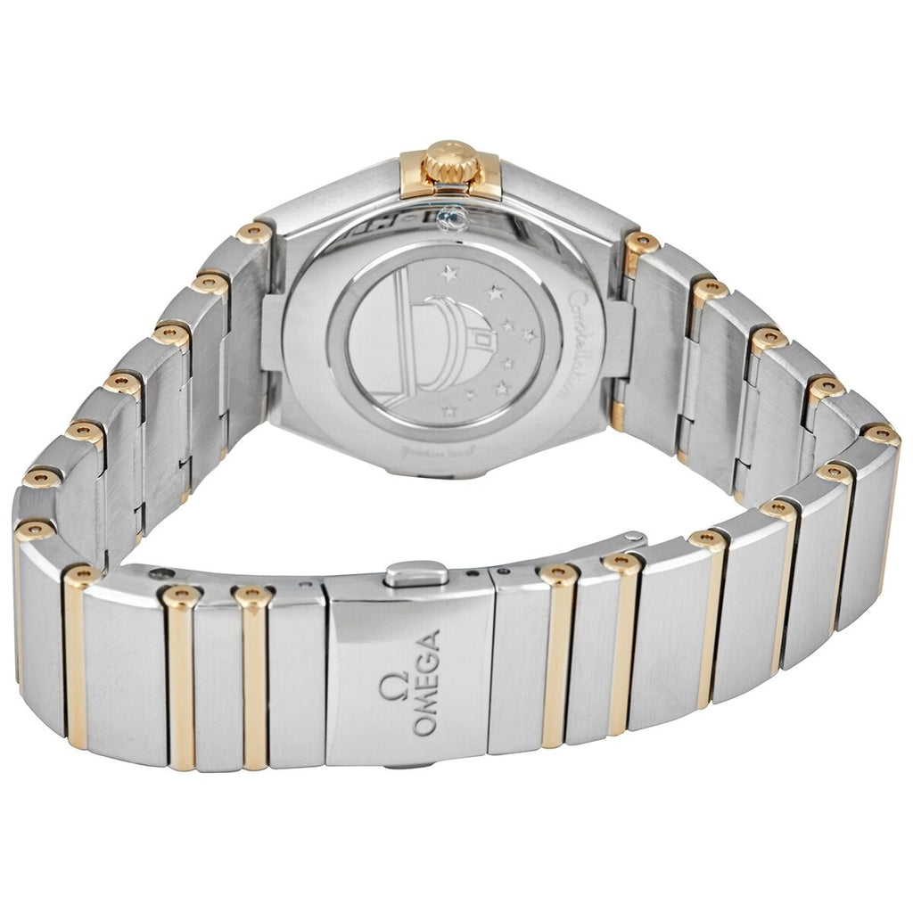 Omega Constellation Manhattan Mother of Pearl Dial Two Tone Steel Strap Watch for Women - 131.20.28.60.55.002