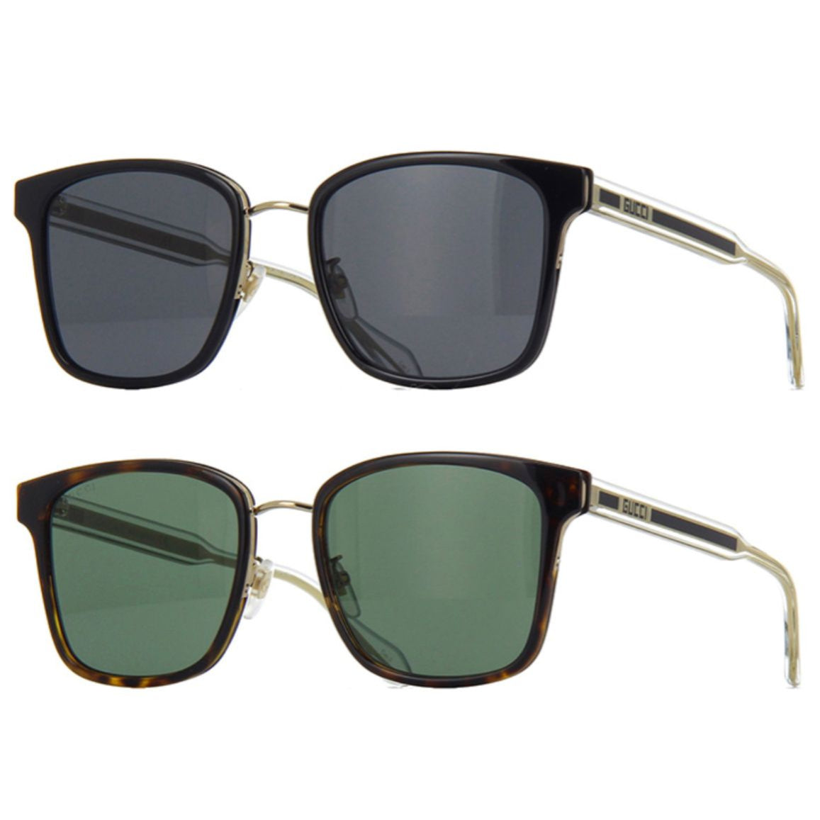 Gucci GG0563SK Square Frame Black Sunglasses
