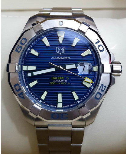 Tag Heuer Aquaracer Blue Dial Watch for Men - WAY2012.BA0927