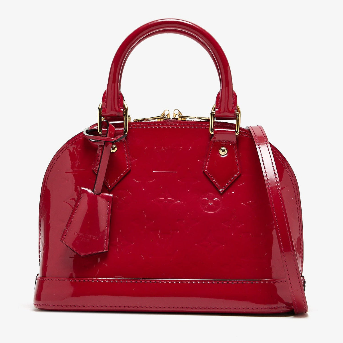 Louis Vuitton Alma BB Handbag - Indian Red