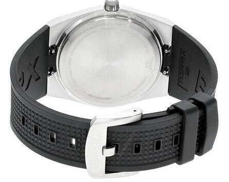 Tissot PRX Blue Dial Black Rubber Strap Watch For Men - T137.410.17.041.00