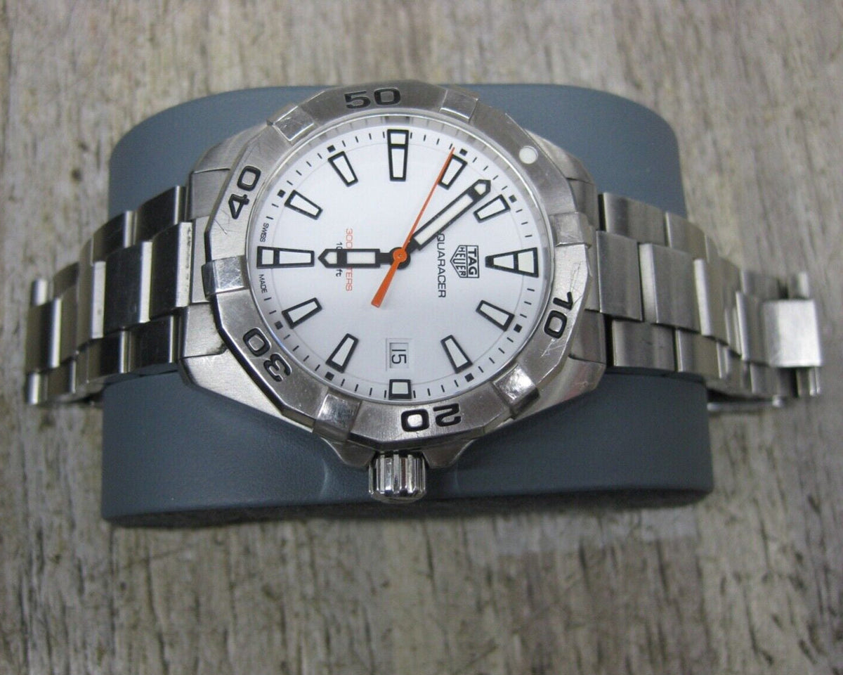 Tag Heuer Aquaracer White Dial Watch for Men - WBD1111.BA0928