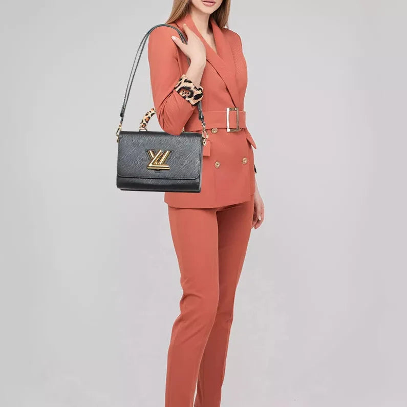 Louis Vuitton Epi Twist Wild At Heart PM Shoulder Bag - Black