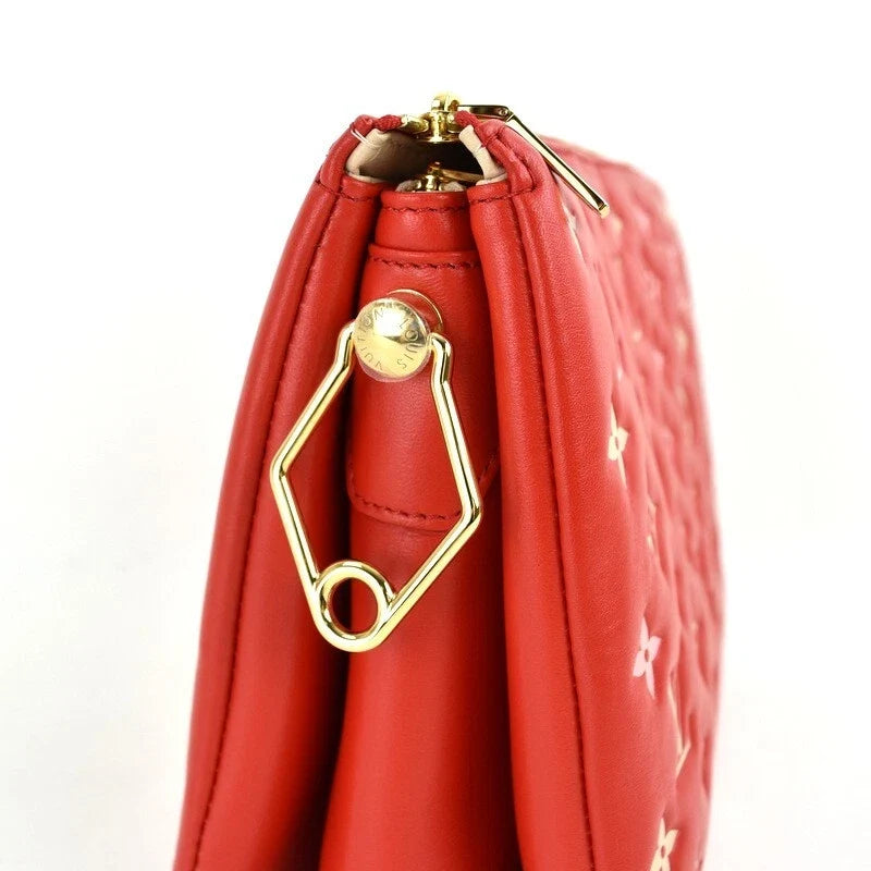Louis Vuitton Coussin PM Shoulder Bag - Red