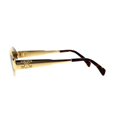 Celine CL40254 30N Triomphe Metal Gold Sunglasses