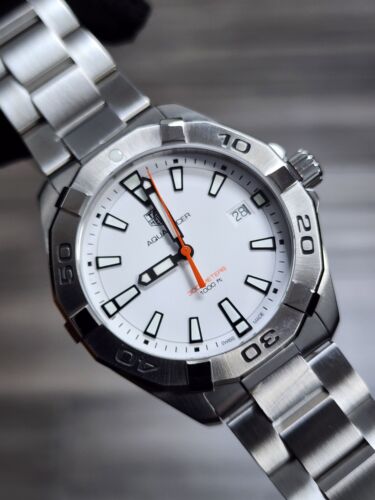 Tag Heuer Aquaracer White Dial Watch for Men - WBD1111.BA0928