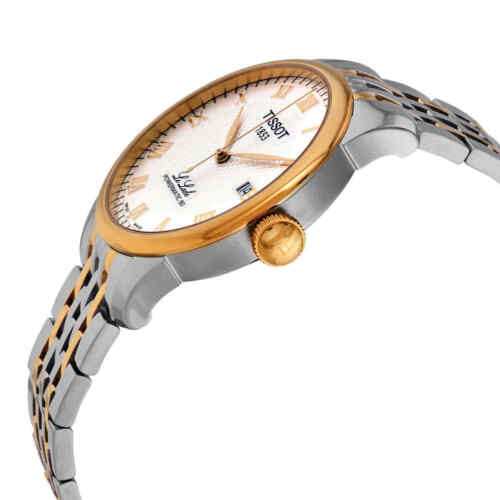 Tissot Le Locle Powermatic 80 Silver Dial Two Tone Steel Strap Watch For Men - T006.407.22.033.01