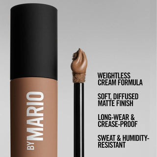 Makeup By Mario Master Mattes Long-Wear Cream Eyeshadow - Black (Super Black)