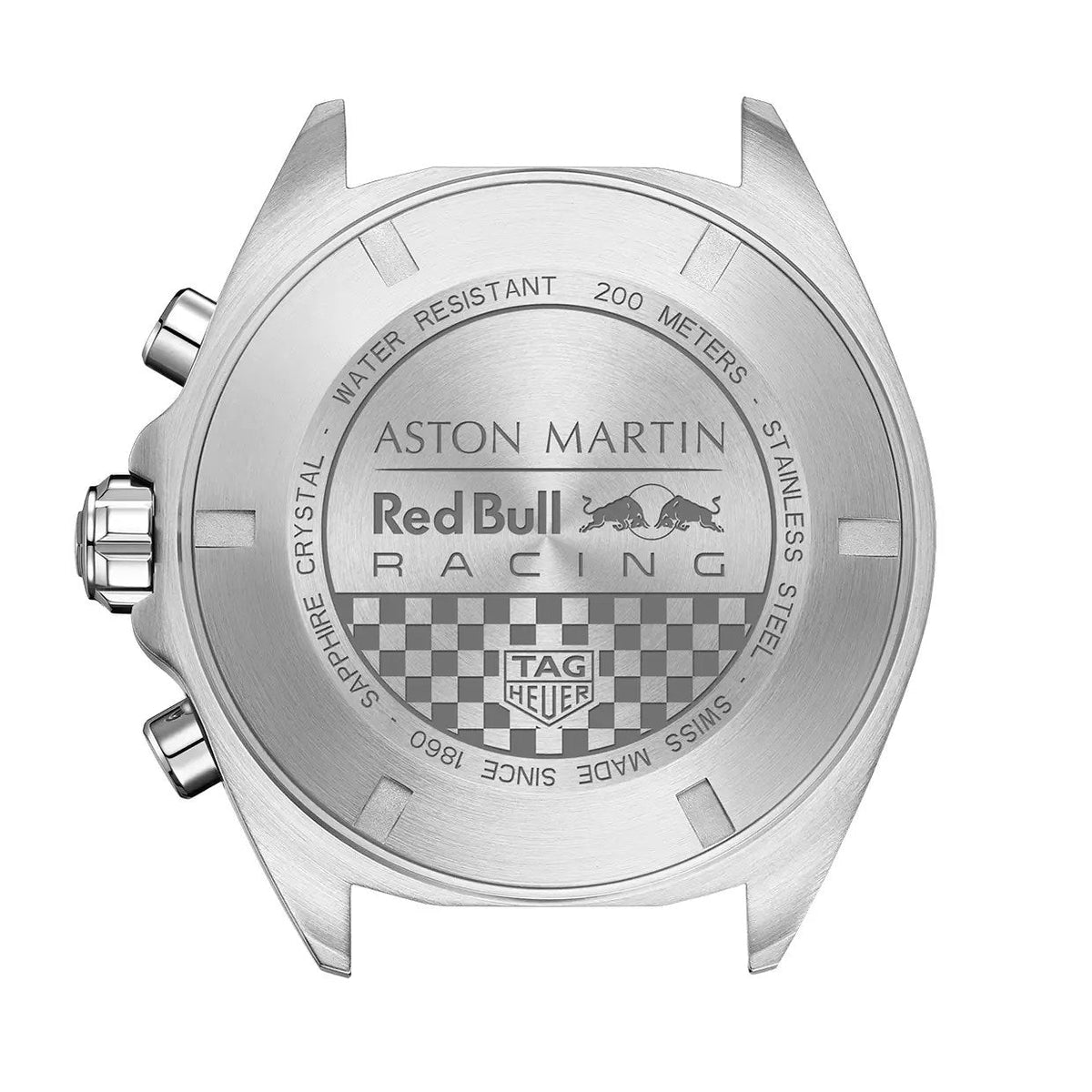 Tag Heuer Formula 1 Aston Martin Red Bull Racing Blue Dial Silver Steel Strap Watch for Men - CAZ101AB.BA0842