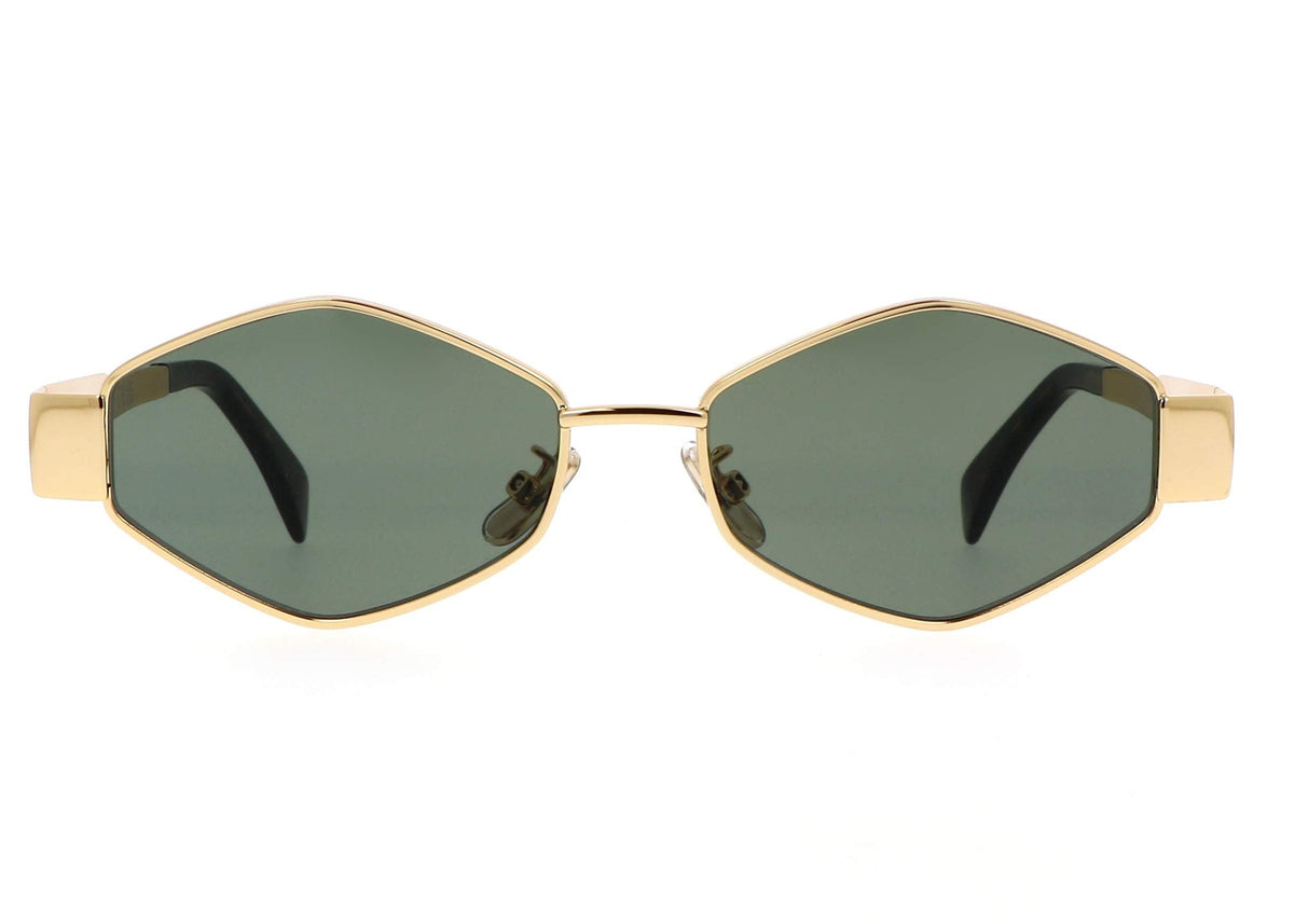 Celine CL40254 30N Triomphe Metal Gold Sunglasses