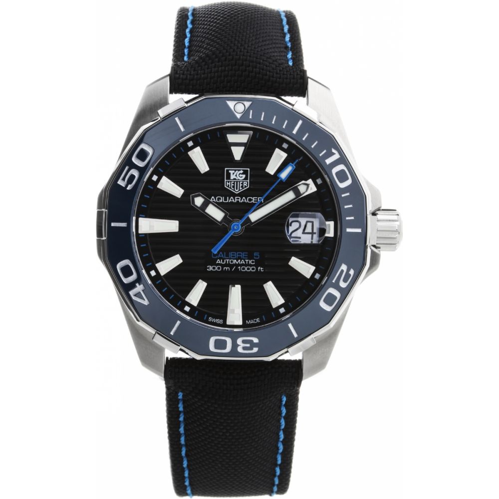 Tag Heuer Aquaracer Blue Dial Watch for Men - WAY211B.FC6363