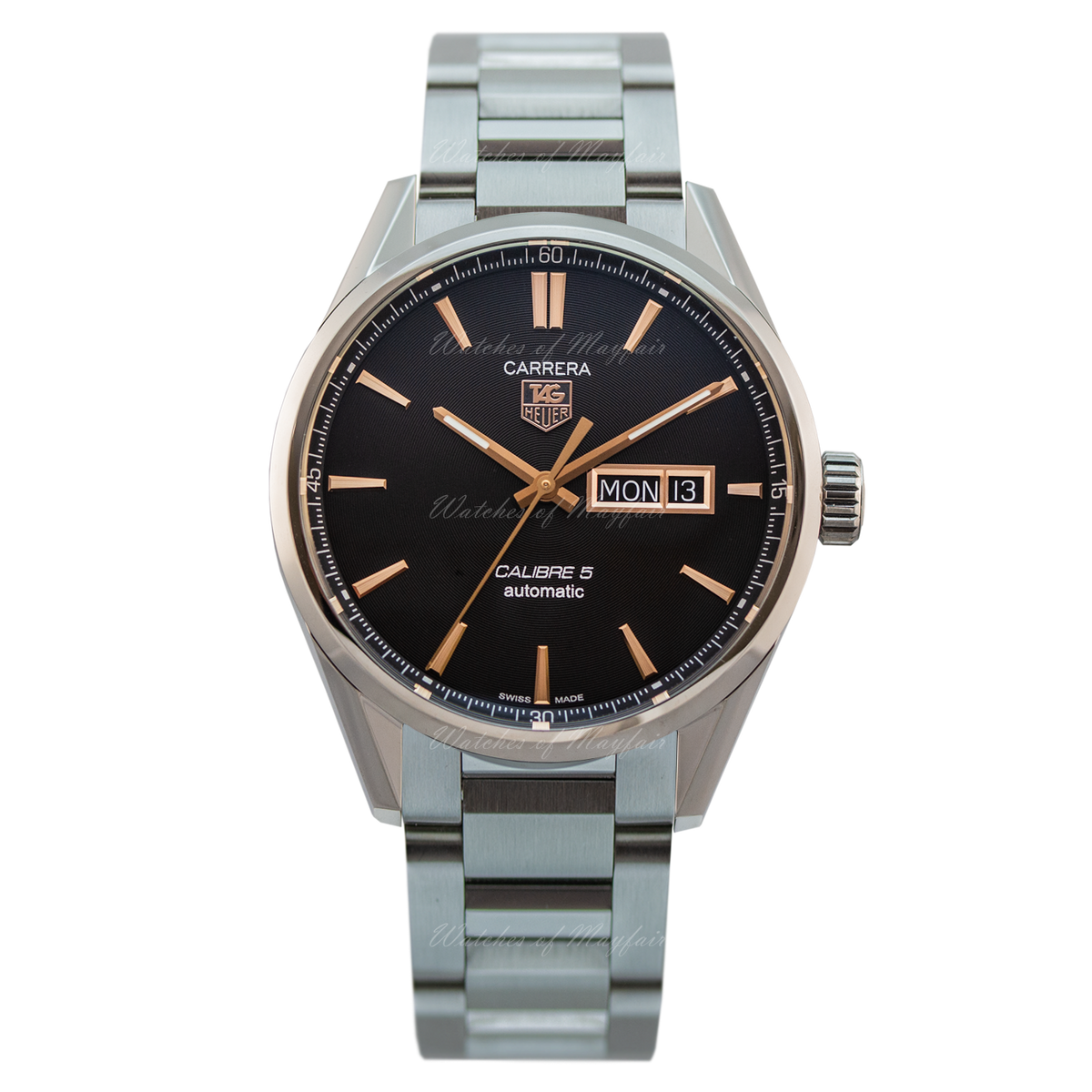 Tag Heuer Carrera Black Dial Watch for Men - WAR201C.BA0723