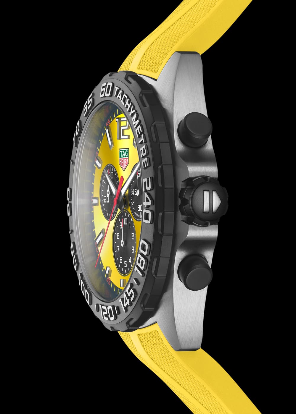 Tag Heuer Formula 1 Yellow Dial Watch for Men - CAZ101AM.FT8054