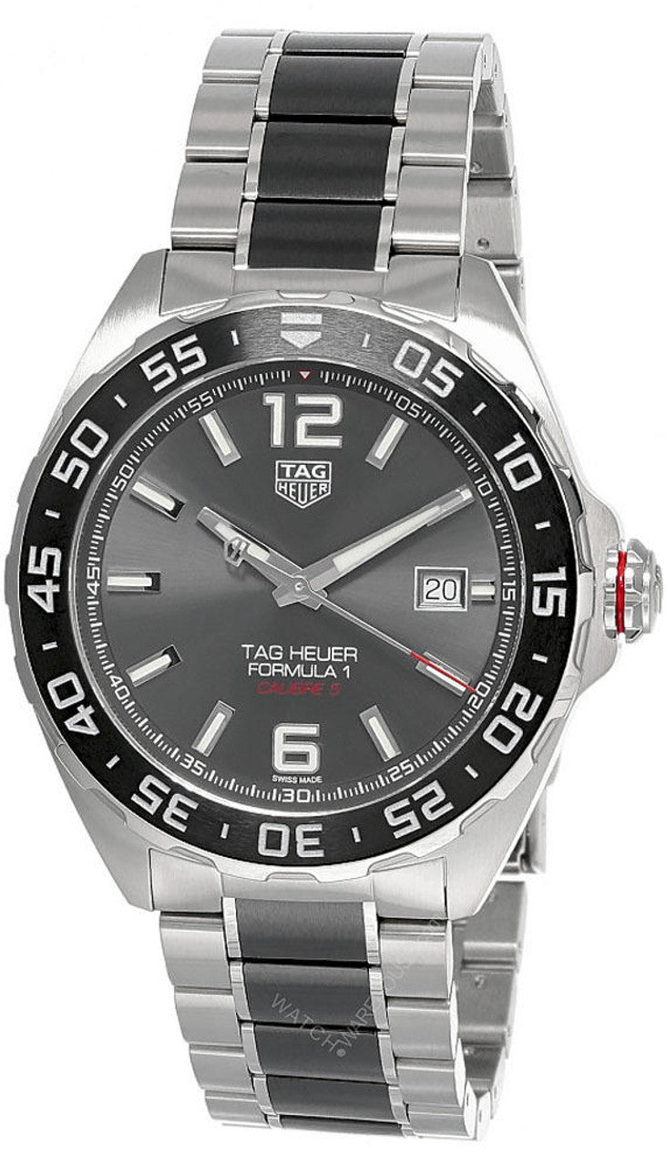 Tag Heuer Formula 1 Anthracite Dial Watch for Men - WAZ2011.BA0843
