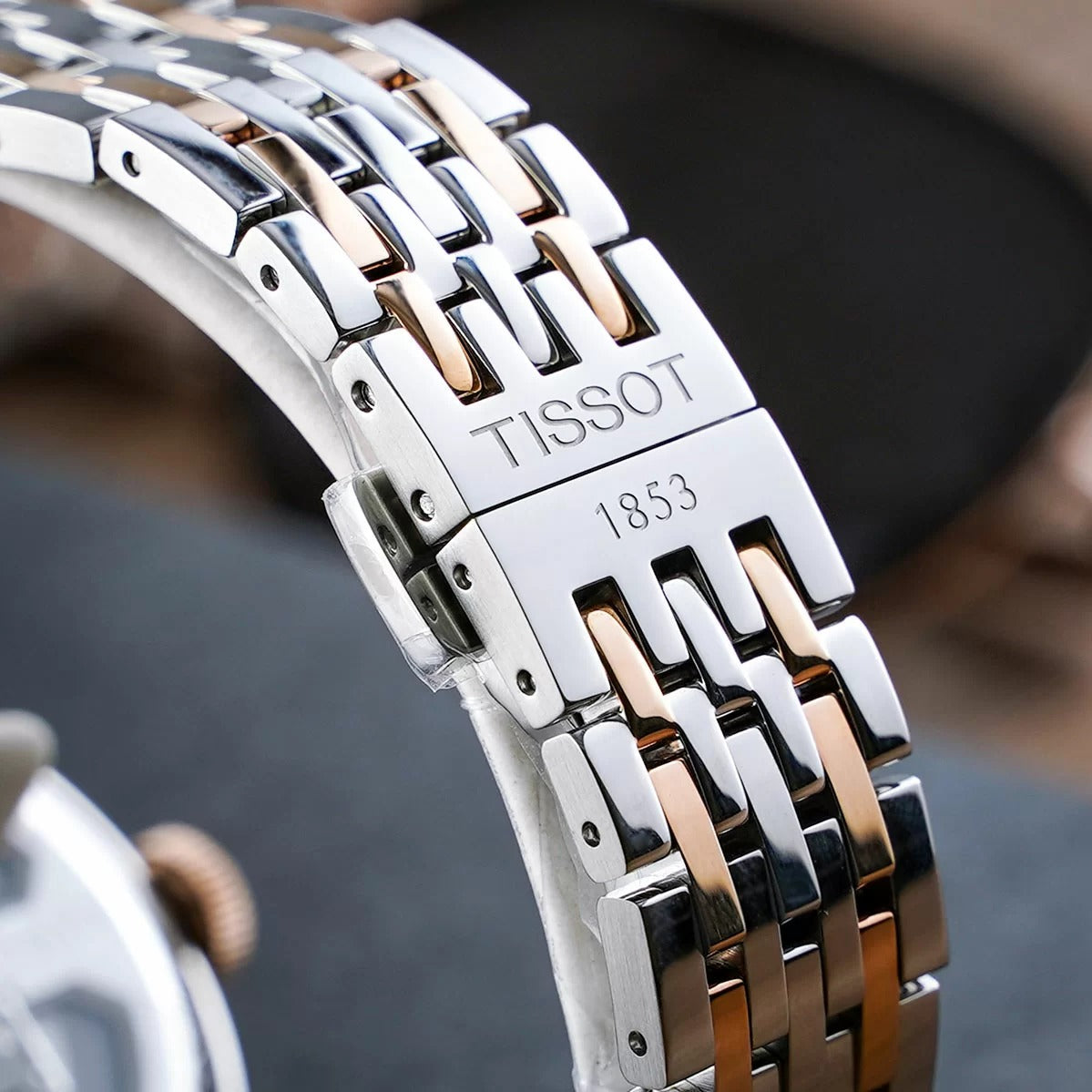 Tissot Le Locle Powermatic 80 Silver Dial Two Tone Steel Strap Watch For Men - T006.407.22.036.01