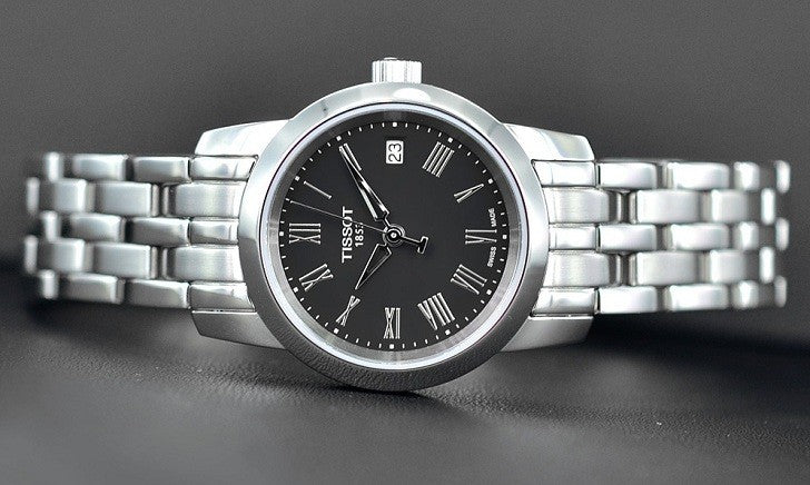 Tissot T Classic Dream Black Dial Watch For Women - T033.210.11.053.00
