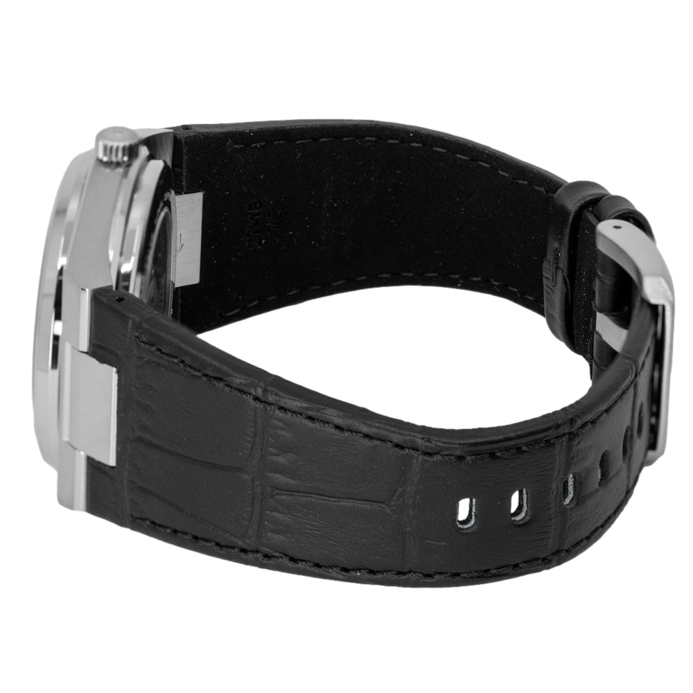 Tissot PRX Powermatic 80 Black Dial Black Leather Strap Watch for Men - T137.407.16.051.00