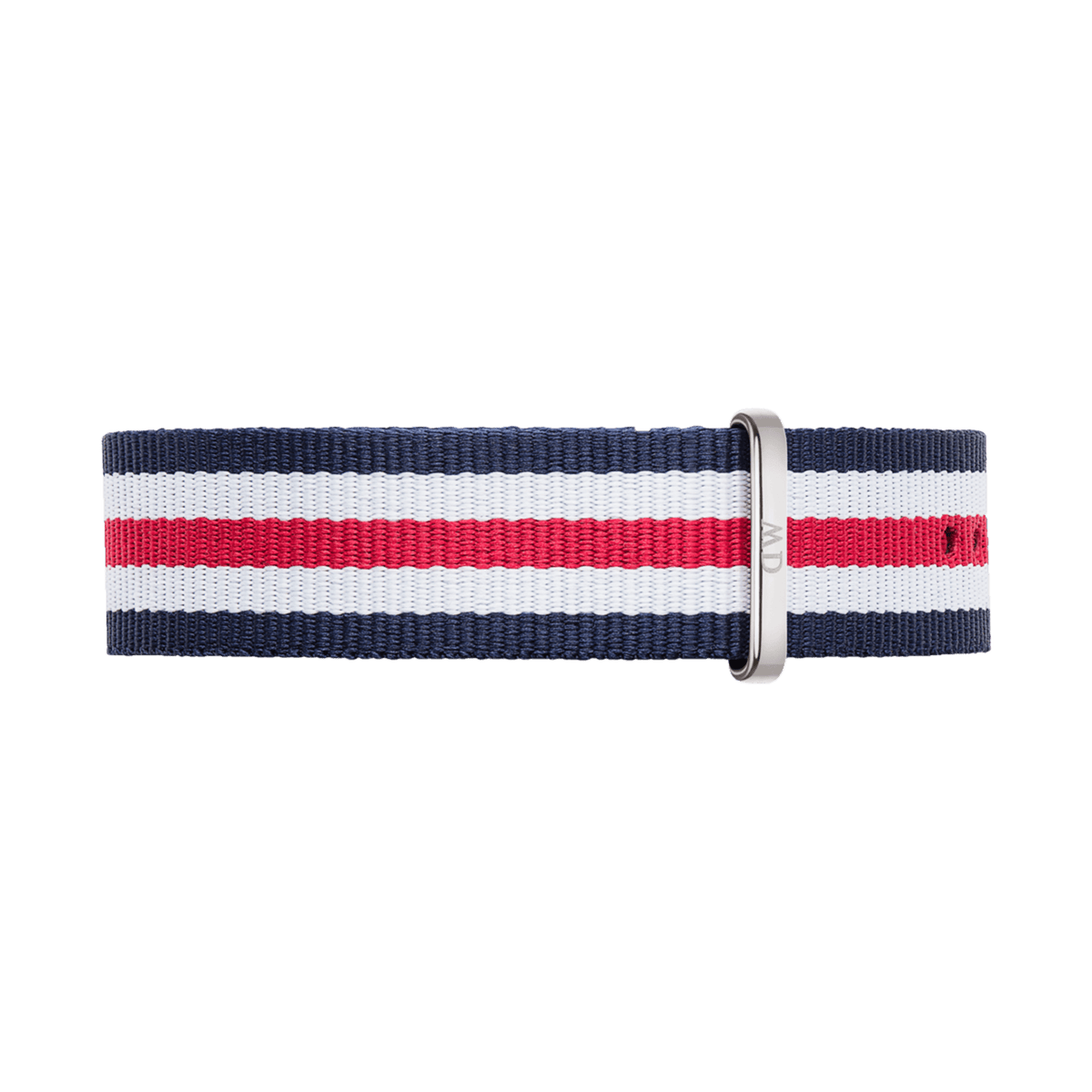 Daniel Wellington Classic Cambridge White Dial Two Tone Nylon Strap Watch For Men - DW00100017