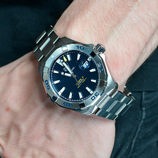 Tag Heuer Aquaracer Blue Dial Watch for Men - WAY2012.BA0927