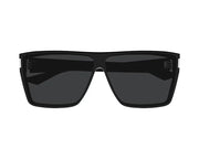 Saint Laurent Unisex SL 756 001 Black & Grey Sunglasses