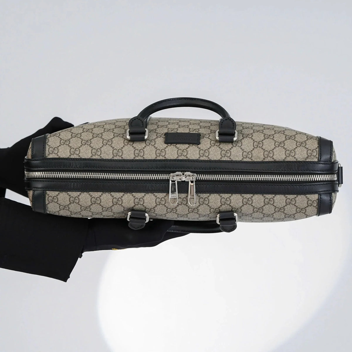 Gucci GG Medium Briefcase Bag - Beige